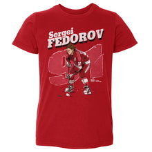 将图片加载到图库查看器，Sergei Fedorov Detroit Retro WHT
