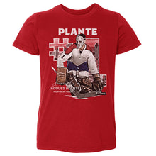 将图片加载到图库查看器，Jacques Plante Montreal Throwback WHT
