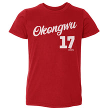 将图片加载到图库查看器，Onyeka Okongwu Atlanta Script WHT
