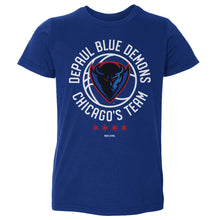 Load image into Gallery viewer, DePaul Blue Demons Basketball Chicago's Team WHT
