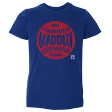 将图片加载到图库查看器，Greg Maddux Chicago Baseball WHT
