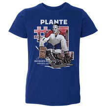 将图片加载到图库查看器，Jacques Plante Montreal Throwback WHT
