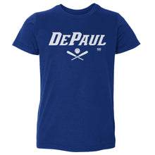 Load image into Gallery viewer, DePaul Blue Demons Softball Minimalist WHT
