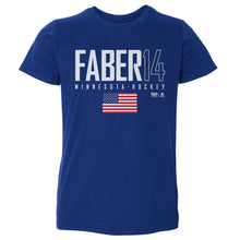Load image into Gallery viewer, Brock Faber Minnesota USA Elite WHT

