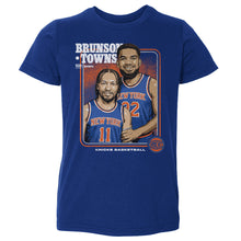Load image into Gallery viewer, Jalen Brunson &amp; Karl-Anthony Towns New York Knicks Step Brothers WHT
