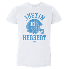 将图片加载到图库查看器，Justin Herbert Los Angeles C Helmet Font
