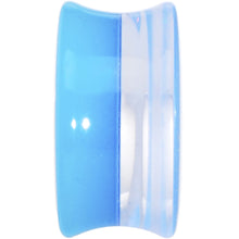 将图片加载到图库查看器，18mm Blue Neon Glitter Saddle Plug
