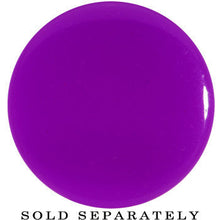 将图片加载到图库查看器，18mm Purple Neon Glitter Saddle Plug
