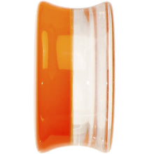 将图片加载到图库查看器，18mm Orange Neon Glitter Saddle Plug
