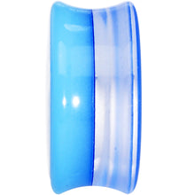 Load image into Gallery viewer, 7/8 Blue Neon Glitter Saddle Plug
