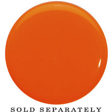 Load image into Gallery viewer, 26mm Orange Neon Glitter Saddle Plug
