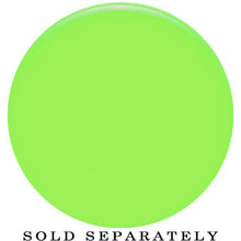 将图片加载到图库查看器，30mm Green Neon Glitter Saddle Plug
