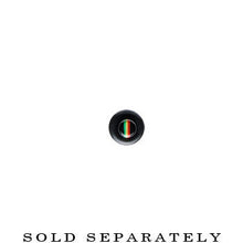 Load image into Gallery viewer, 8G Acrylic Rasta Stripe Taper
