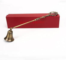 Load image into Gallery viewer, Vintage Brass Candle Snuffer with Long Handle
