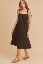 将图片加载到图库查看器，New Summer Midi Cami Dress For Women with Braided Tie Shoulder &amp; Pockets – Soft Cotton Gauze Fabric, Chic &amp; Comfortable Design For Every Occasion
