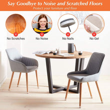 将图片加载到图库查看器，32-Piece: Clear Chair Leg Floor Protectors
