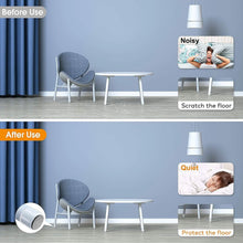 将图片加载到图库查看器，32-Piece: Clear Chair Leg Floor Protectors
