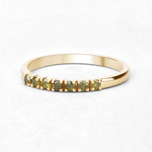 将图片加载到图库查看器，0.22 Carat Genuine Dark Yellow Diamond 14K Yellow Gold Ring (I1-I2)
