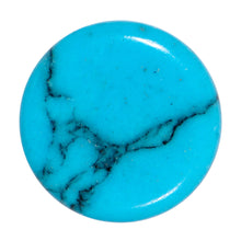 将图片加载到图库查看器，00G Turquoise Natural Stone Saddle Plug Set
