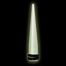 Load image into Gallery viewer, 2G Short White Glow in the Dark Taper
