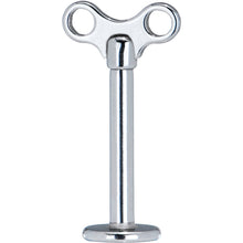 Load image into Gallery viewer, 16G 10mm Steel Winding Key Top Labret Monroe
