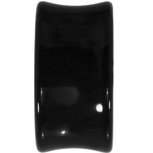 Load image into Gallery viewer, 18mm Black Acrylic Hollow Star Saddle Plug
