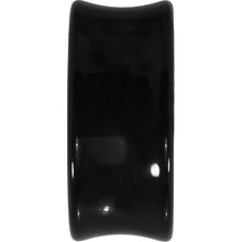 Load image into Gallery viewer, 22mm Black Acrylic Hollow Butterfly Saddle Plug
