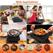 将图片加载到图库查看器，3300W Portable Camping Stove Butane Canister Dual Fuel Burner
