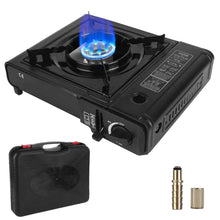 将图片加载到图库查看器，3300W Portable Camping Stove Butane Canister Dual Fuel Burner
