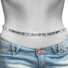 将图片加载到图库查看器，Charismatic Charm Shamrock Belly Chain
