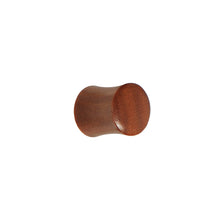 Load image into Gallery viewer, 0G Organic Solid Sawo Wood Saddle Plug
