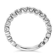 Load image into Gallery viewer, 14K White Gold 1.00 Cttw Round Diamond Prong Set Wedding Band
