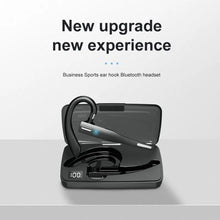 将图片加载到图库查看器，Comfortable Bluetooth Earpiece Wireless Earphone Bluetooth 5.0 Handsfree Earpiece Noise Cancelling HiFi Headset With Dual HD Mic For All Smart Phones Ear Wireless Bluetooth Sport Lightweight Headphones With Case Standby Time For Business Workout Driving
