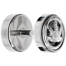 将图片加载到图库查看器，Stainless Steel Pot Leaf Cheater Plug
