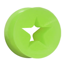 Load image into Gallery viewer, 2G Green Star Silicone Flexible Tunnel
