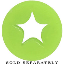 Load image into Gallery viewer, 2G Green Star Silicone Flexible Tunnel
