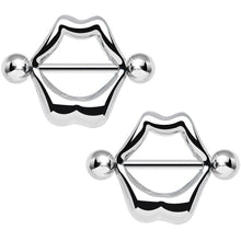 将图片加载到图库查看器，14G 5/8 Hot Lips Nipple Shield Set
