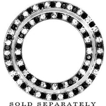 将图片加载到图库查看器，18mm Black Clear Double Gem Screw Fit Tunnel
