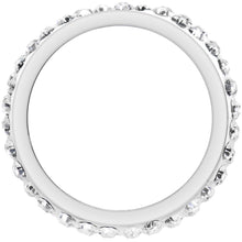 将图片加载到图库查看器，Size 6 - Clear Crystal Ferido Ring

