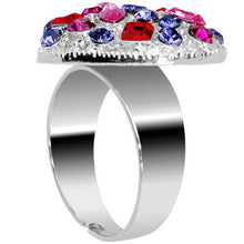 将图片加载到图库查看器，Romantic Heart Adjustable Ring
