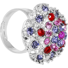 Load image into Gallery viewer, Mysterious Blossom Flower Adjustable Ring

