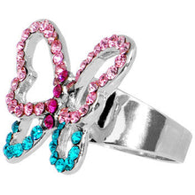 将图片加载到图库查看器，Fanciful Butterfly Adjustable Ring
