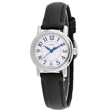 将图片加载到图库查看器，Coach Women's Black Leather Silver Quartz
