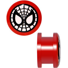 将图片加载到图库查看器，9/16 Spiderman Screw Fit Plugs Set
