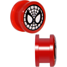 将图片加载到图库查看器，9/16 Spiderman Screw Fit Plugs Set
