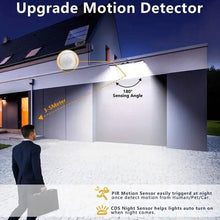 Load image into Gallery viewer, 348 LED Motion Sensor Solar Lights Outdoor with Remote Control
