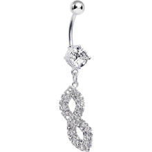 将图片加载到图库查看器，Crystalline Gem Masquerade Mask Belly Ring

