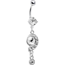 将图片加载到图库查看器，Crystalline Gem Breathtaking Drop Belly Ring
