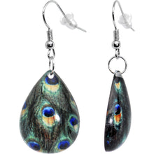 将图片加载到图库查看器，Enchanting Peacock Design Earrings
