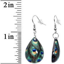 将图片加载到图库查看器，Enchanting Peacock Design Earrings
